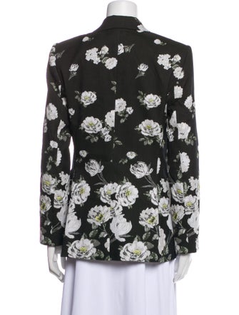 Alice + Olivia Floral Print Blazer