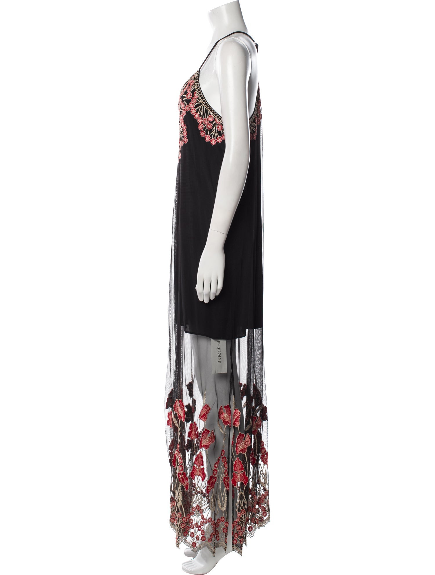 Alice + Olivia Printed Long Dress w/ Tags