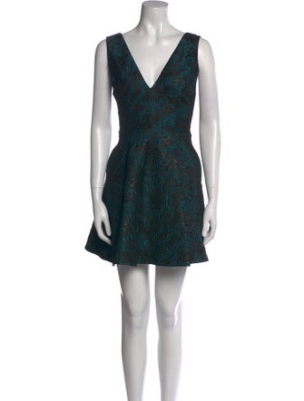 Alice + Olivia Printed Mini Dress