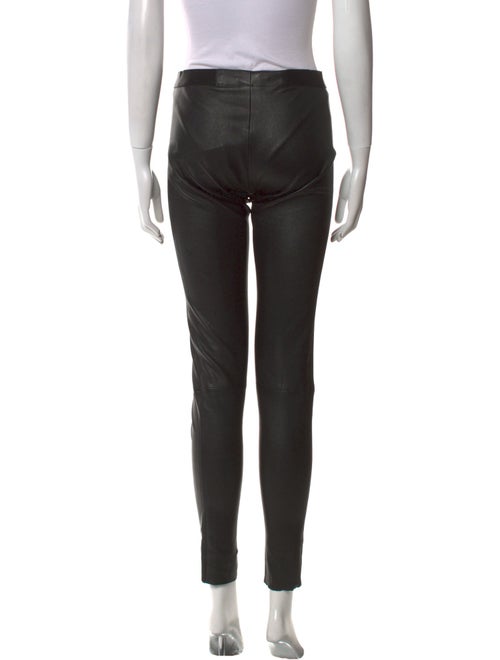 Alice + Olivia Lambskin Skinny Leg Pants