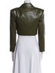 Alice + Olivia Faux Leather Bolero