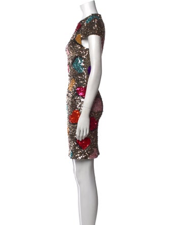 Alice + Olivia Printed Mini Dress