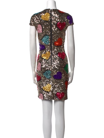 Alice + Olivia Printed Mini Dress