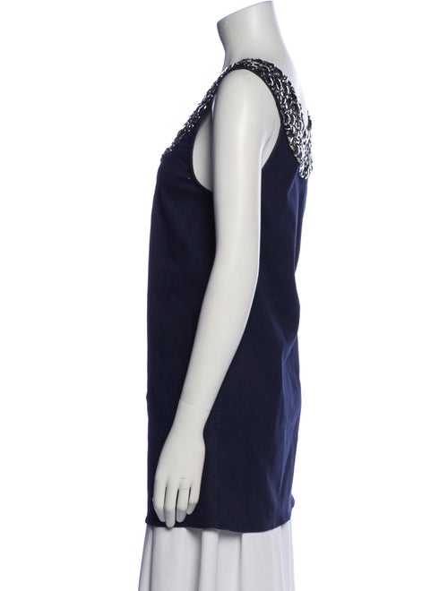 Alice + Olivia Scoop Neck Sleeveless Tunic