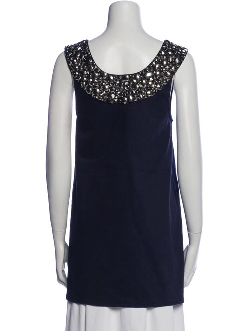 Alice + Olivia Scoop Neck Sleeveless Tunic