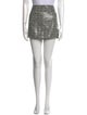 Alice + Olivia Sequin Embellishments Mini Skirt
