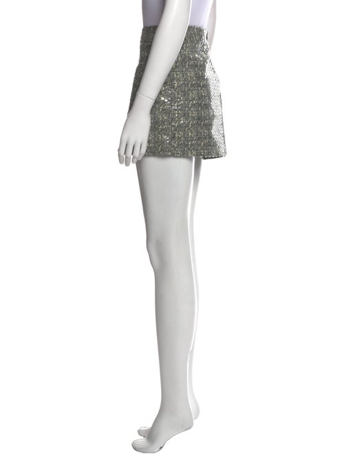 Alice + Olivia Sequin Embellishments Mini Skirt