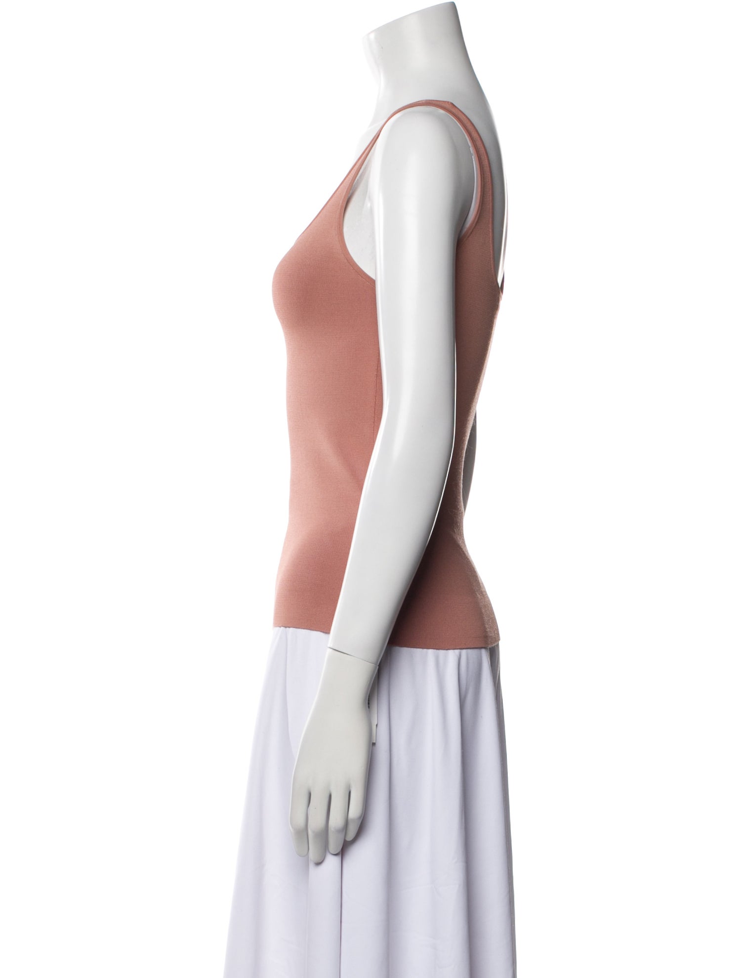 Alice + Olivia Scoop Neck Sleeveless Top