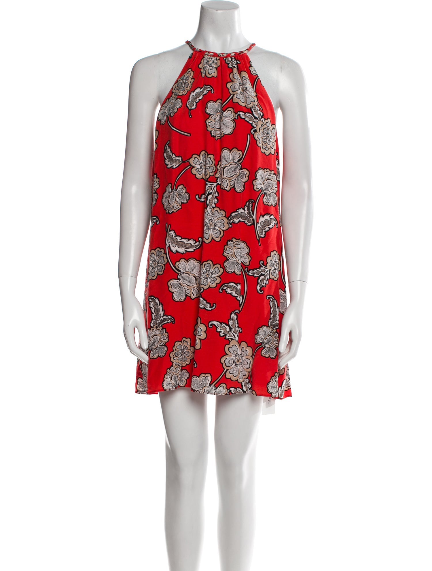 Alice + Olivia Floral Print Mini Dress