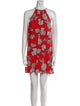 Alice + Olivia Floral Print Mini Dress