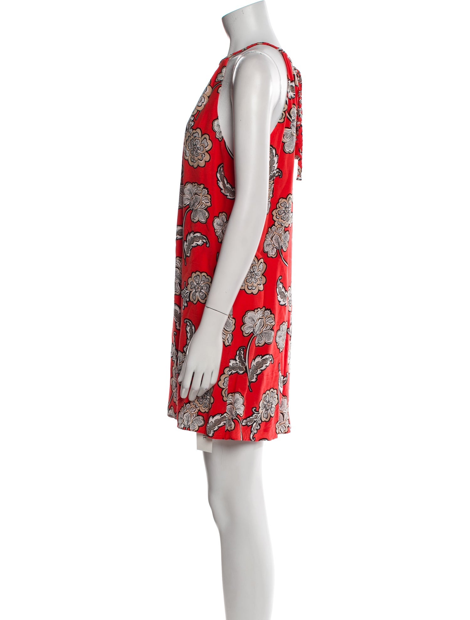 Alice + Olivia Floral Print Mini Dress