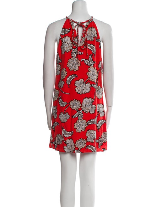 Alice + Olivia Floral Print Mini Dress