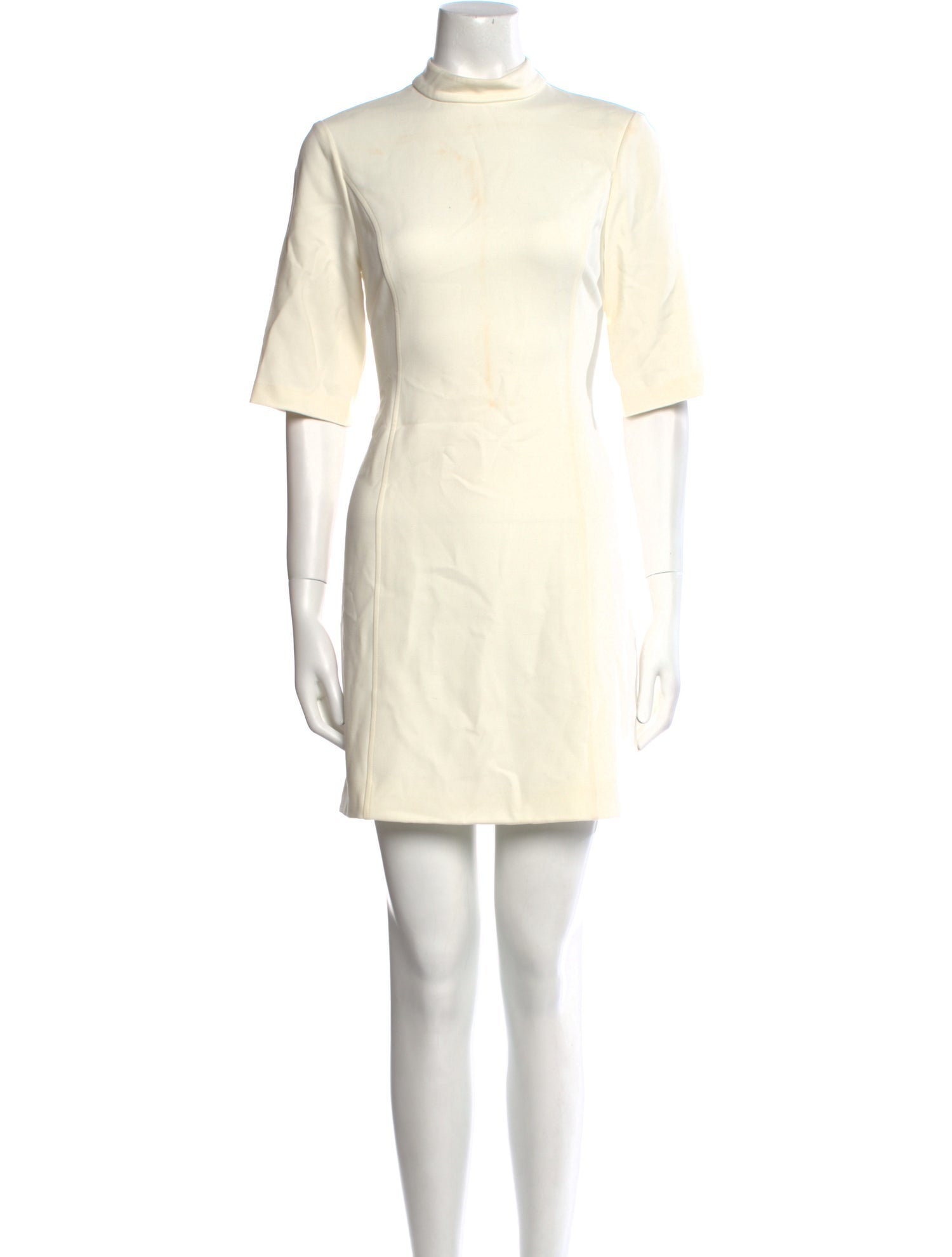 Alice + Olivia Mock Neck Mini Dress