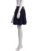 Alice + Olivia Lace Pattern Mini Skirt