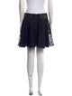 Alice + Olivia Lace Pattern Mini Skirt