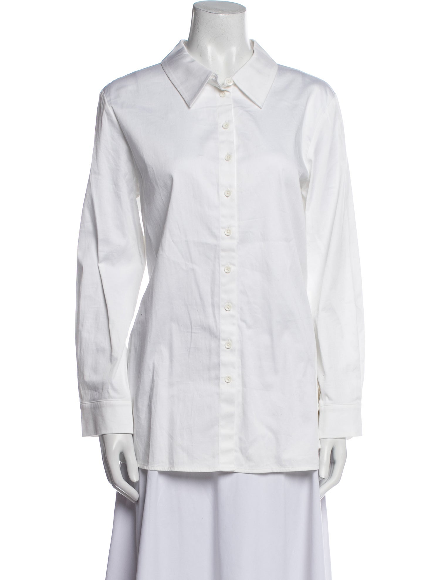 Alice + Olivia Long Sleeve Button-Up Top