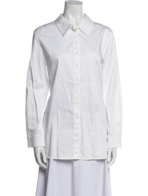 Alice + Olivia Long Sleeve Button-Up Top