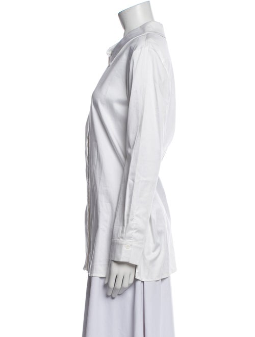 Alice + Olivia Long Sleeve Button-Up Top