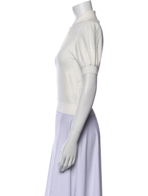 Alice + Olivia Short Sleeve Polo