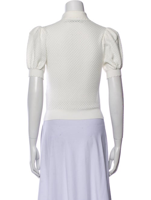 Alice + Olivia Short Sleeve Polo