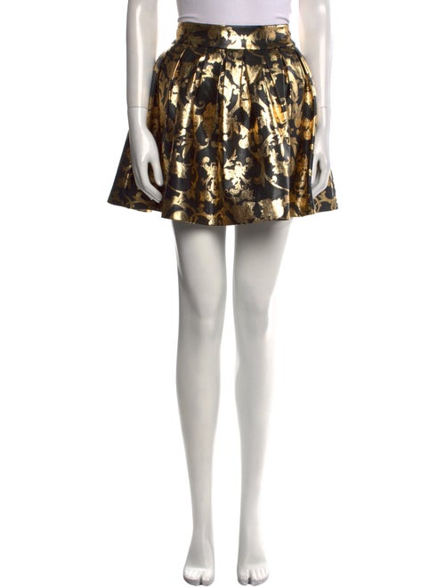 Alice + Olivia Printed Mini Skirt