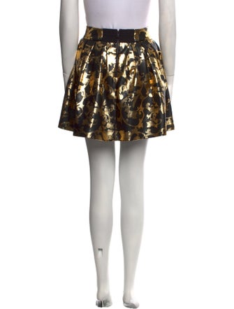 Alice + Olivia Printed Mini Skirt