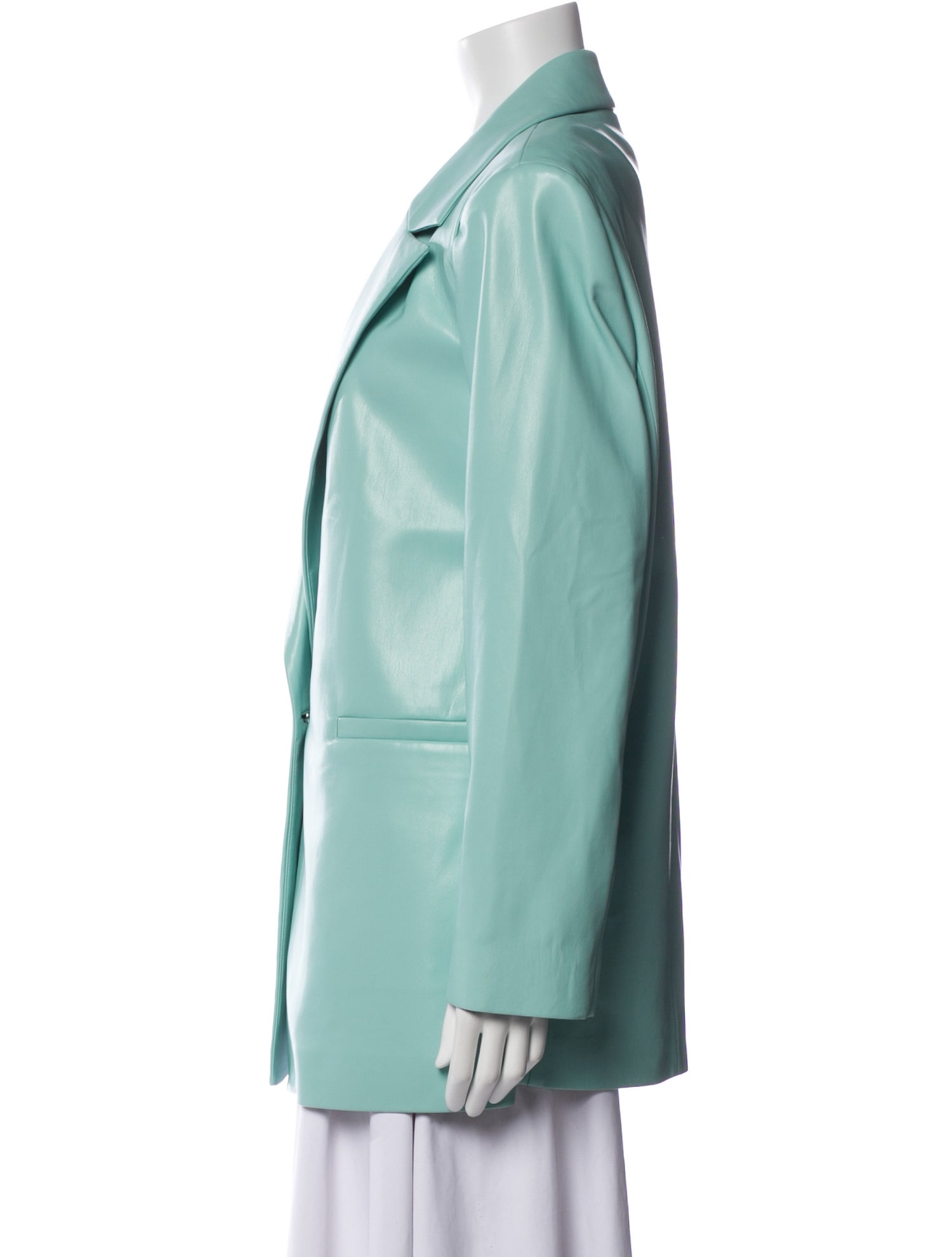 Alice + Olivia Faux Leather Coat