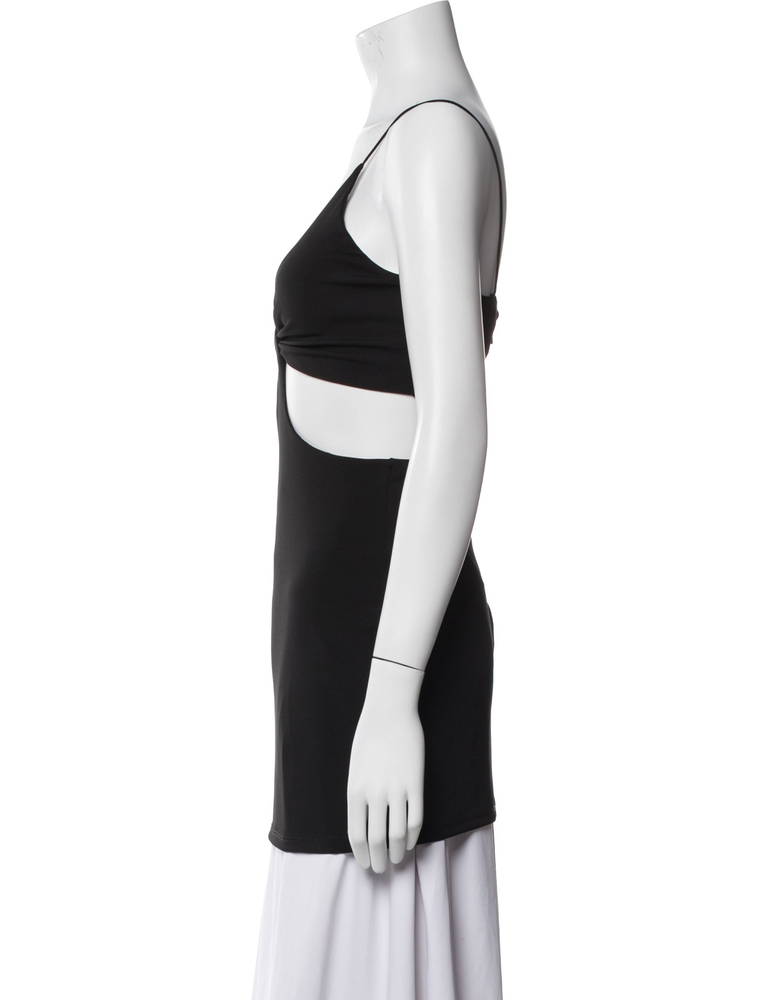 Alice + Olivia Square Neckline Sleeveless Top