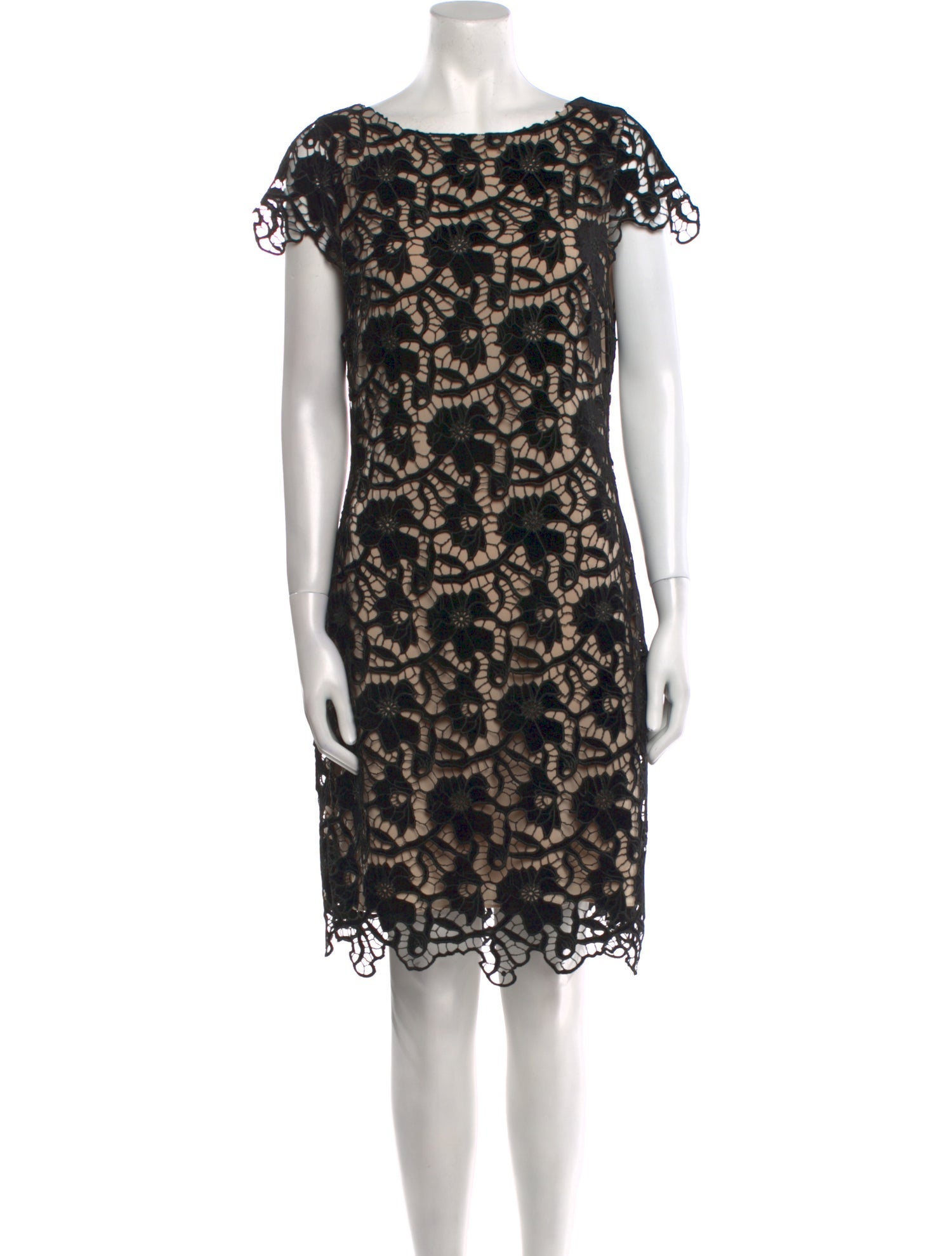 Alice + Olivia Lace Pattern Knee-Length Dress w/ Tags