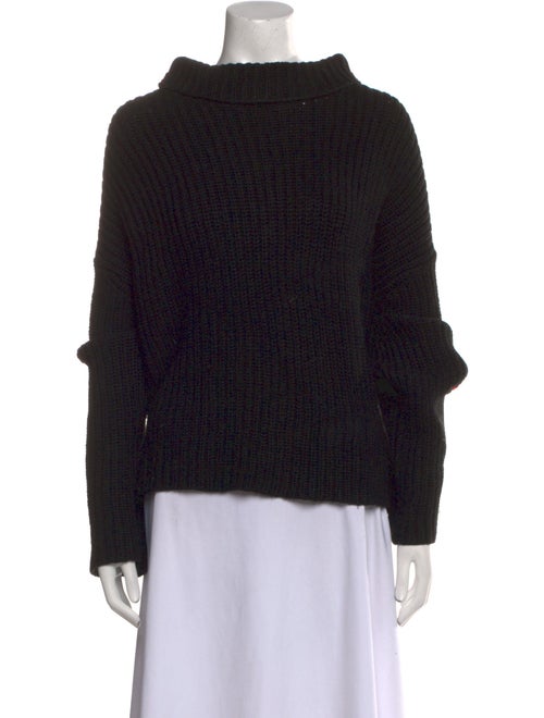 Alice + Olivia Wool Mock Neck Sweater