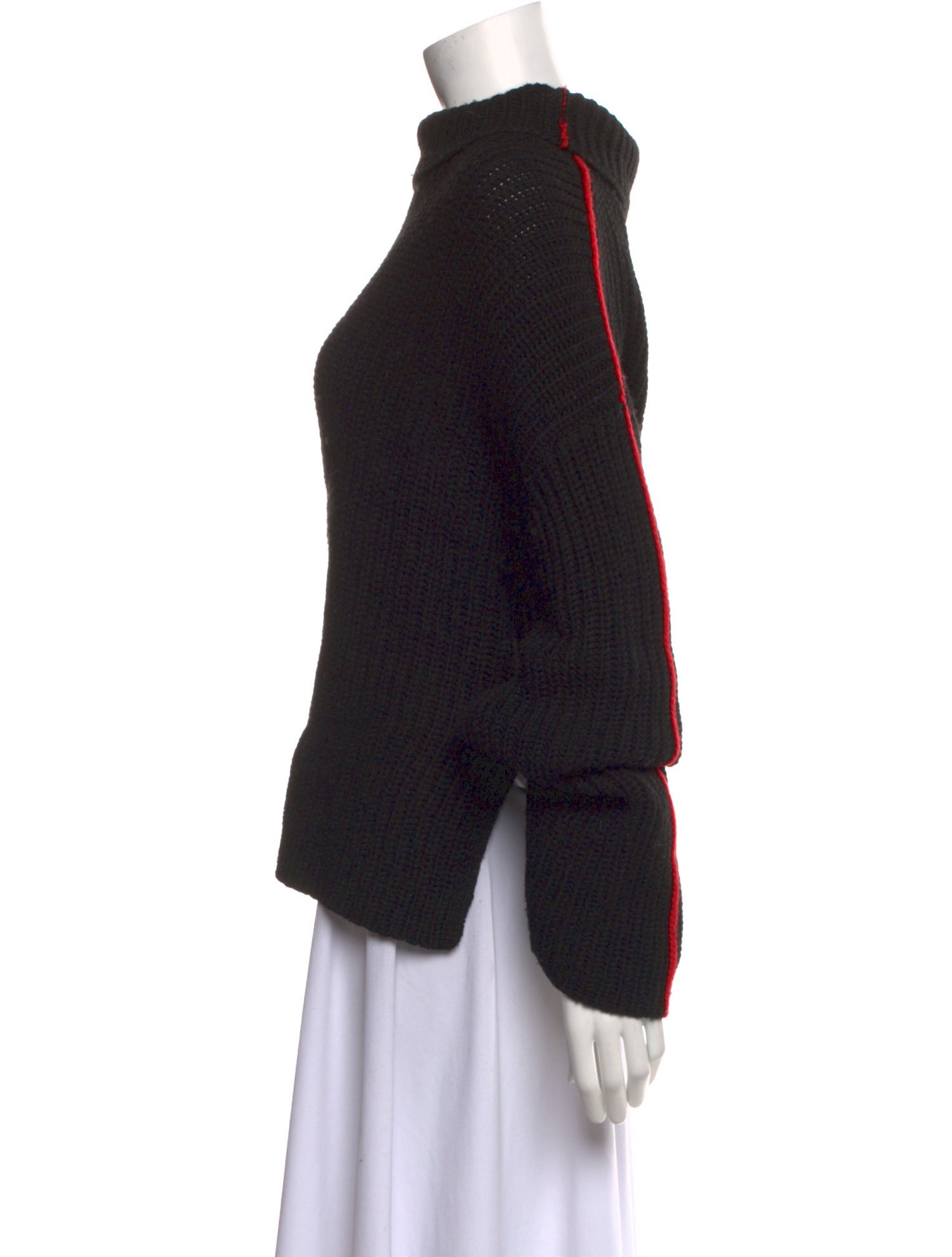 Alice + Olivia Wool Mock Neck Sweater