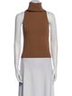 Alice + Olivia Turtleneck Sleeveless Top