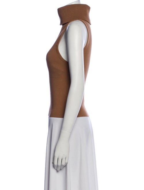 Alice + Olivia Turtleneck Sleeveless Top