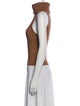 Alice + Olivia Turtleneck Sleeveless Top