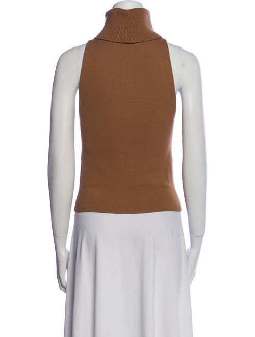 Alice + Olivia Turtleneck Sleeveless Top