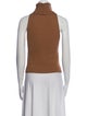 Alice + Olivia Turtleneck Sleeveless Top