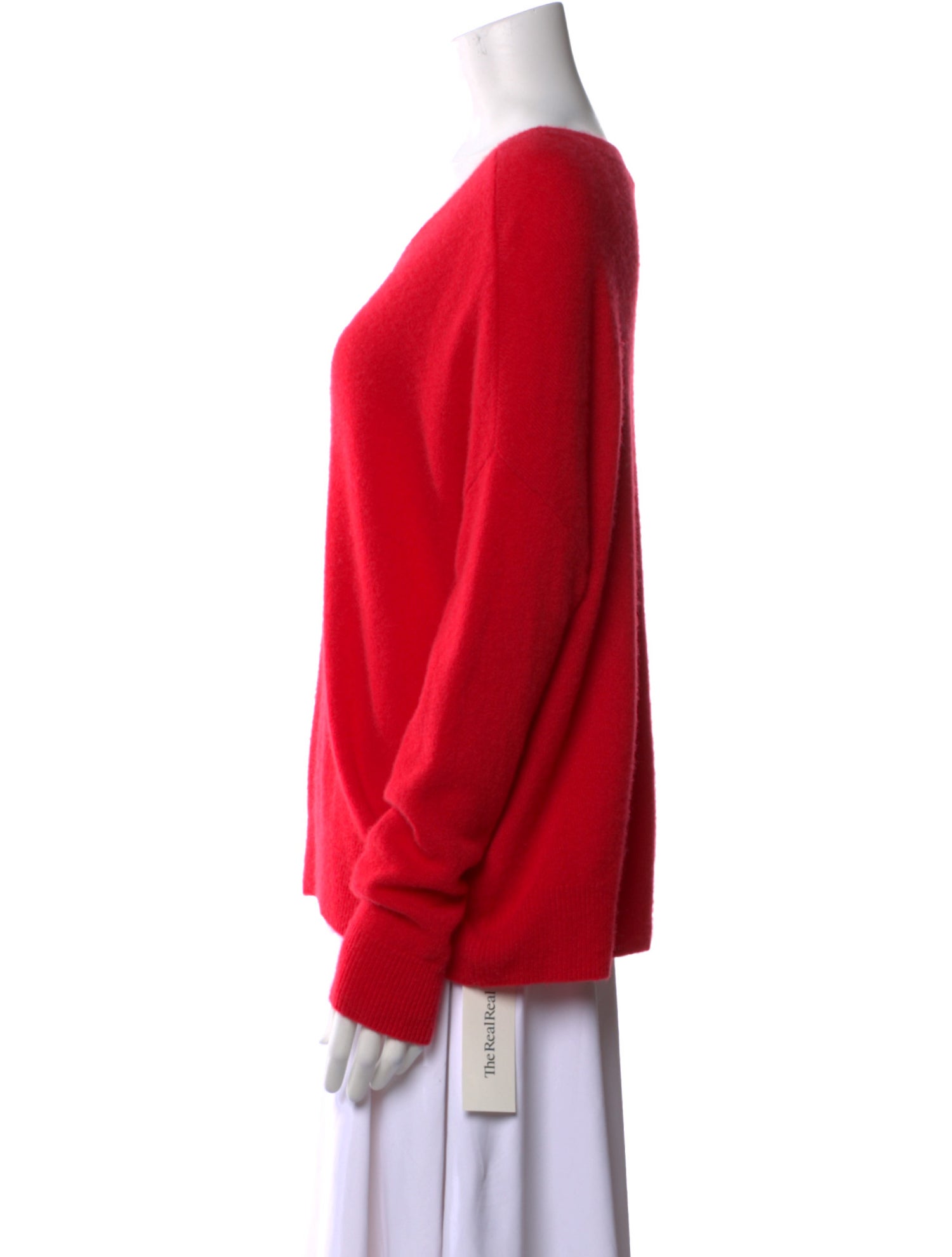 Alice + Olivia Cashmere Scoop Neck Sweater