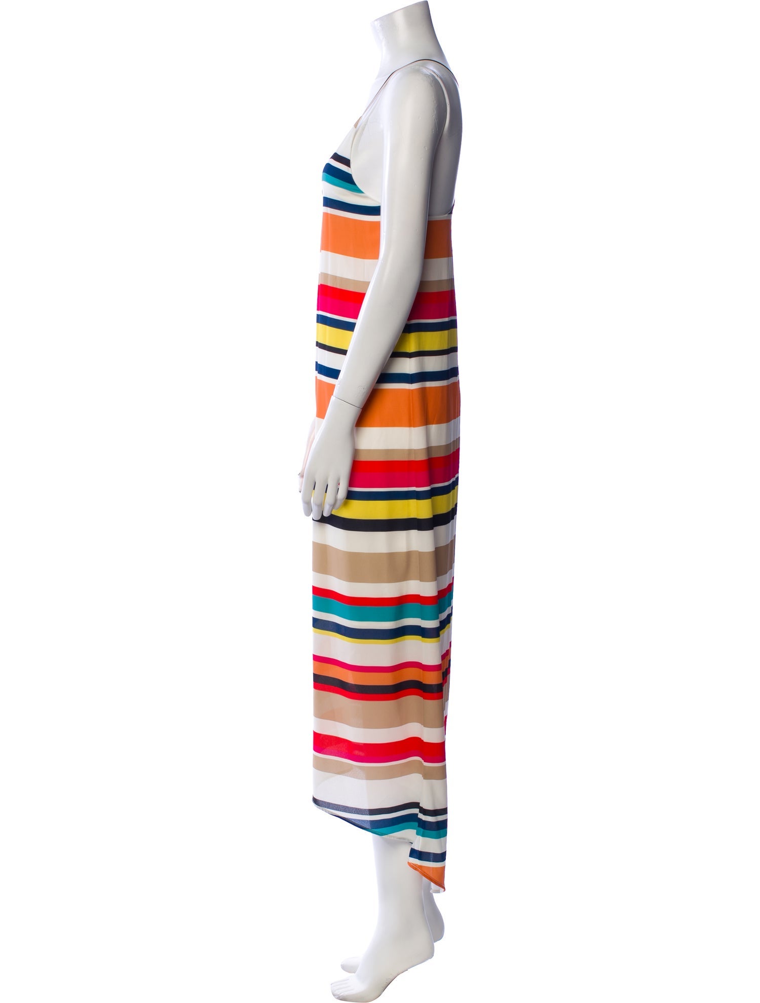 Alice + Olivia Striped Long Dress