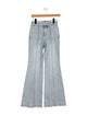 Alice + Olivia Mid-Rise Wide Leg Jeans