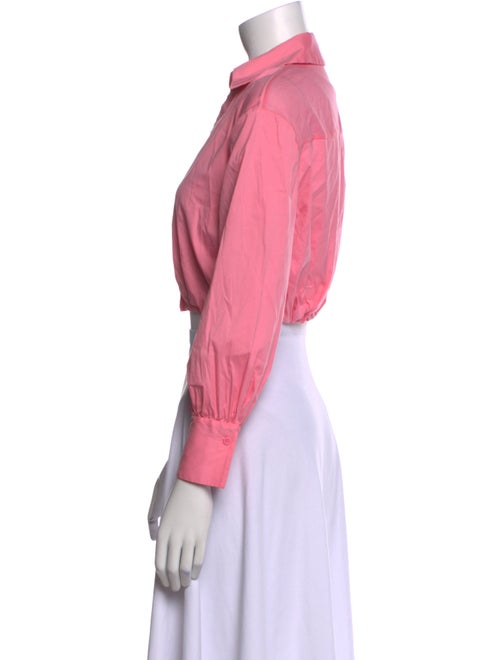 Alice + Olivia Long Sleeve Crop Top