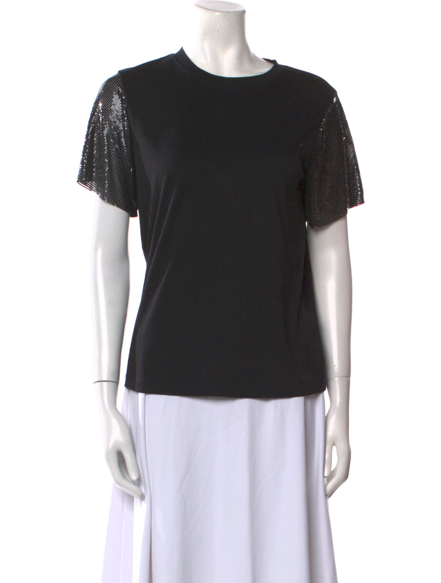 Alice + Olivia Crew Neck Short Sleeve T-Shirt