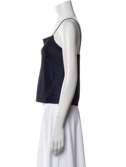 Alice + Olivia Square Neckline Sleeveless Crop Top