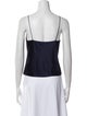 Alice + Olivia Square Neckline Sleeveless Crop Top