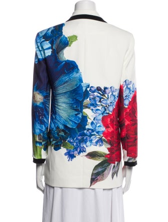 Alice + Olivia Floral Print Blazer