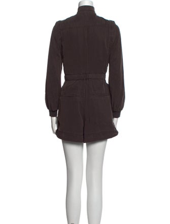 Alice + Olivia Mock Neck Romper