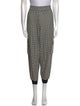 Alice + Olivia Plaid Print Skinny Leg Pants
