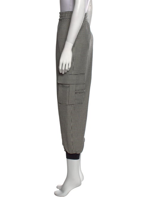 Alice + Olivia Plaid Print Skinny Leg Pants