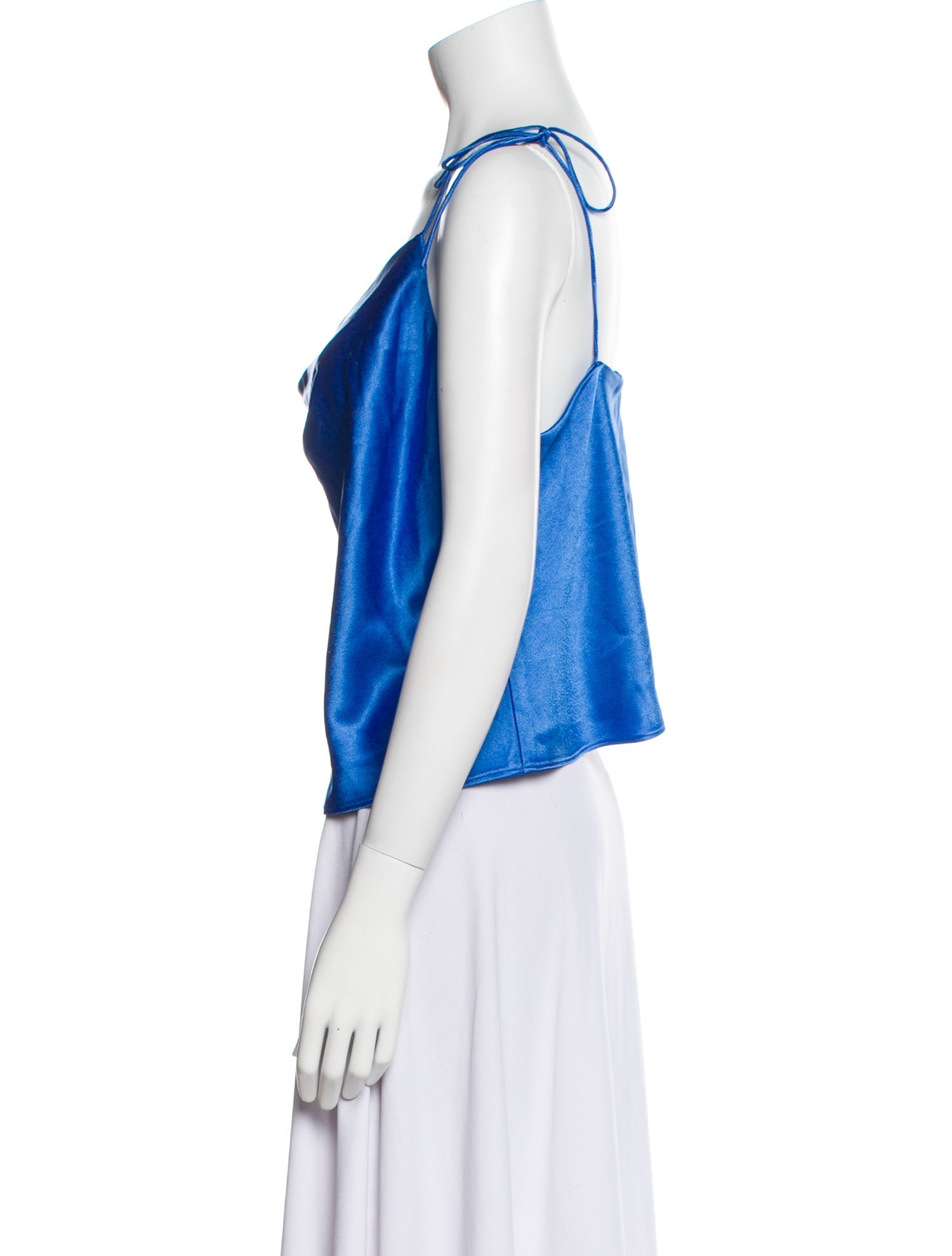 Alice + Olivia Cowl Neck Sleeveless Top