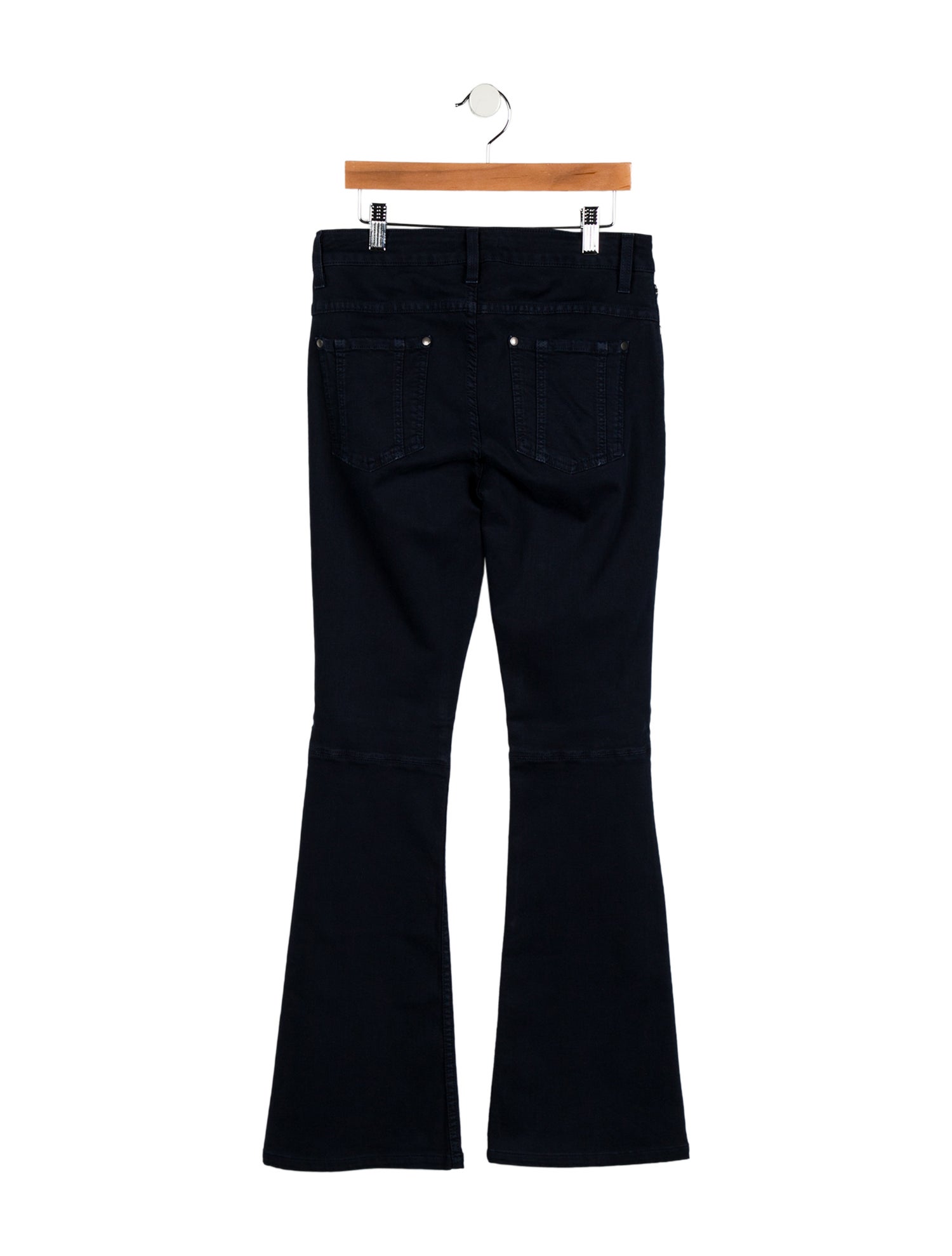 Alice + Olivia Mid-Rise Wide Leg Jeans