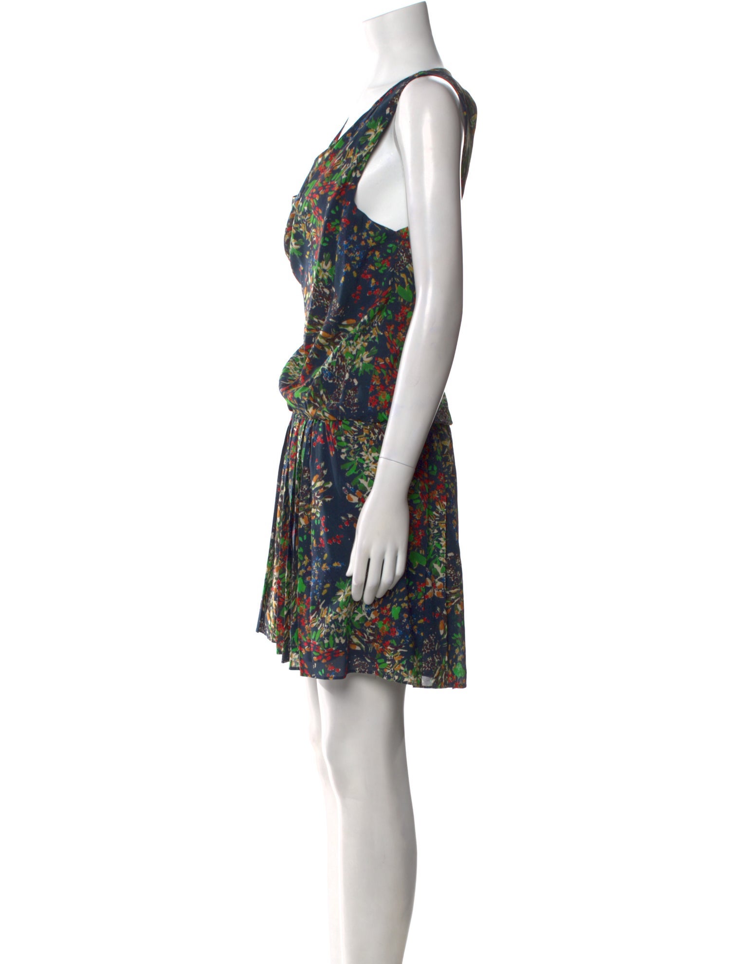 Alice + Olivia Silk Mini Dress